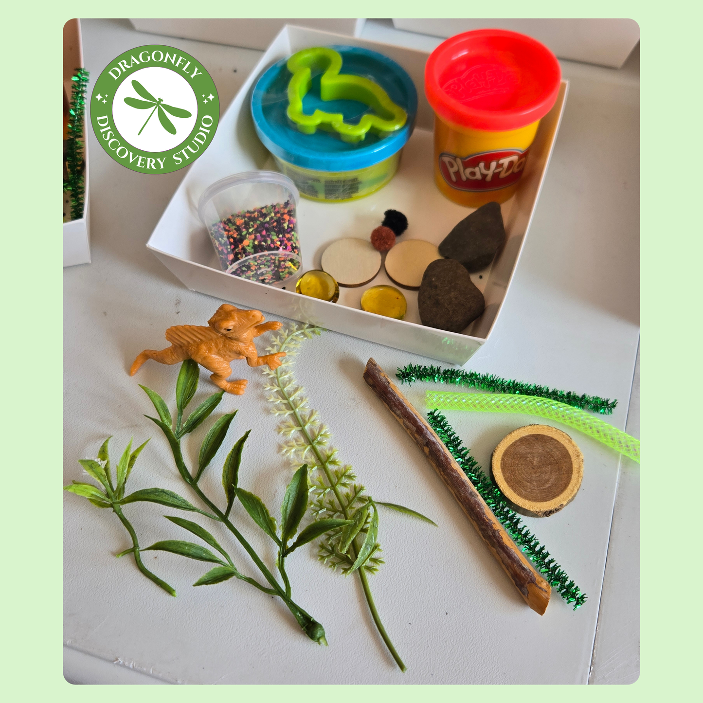 Dino Dig Dough Box