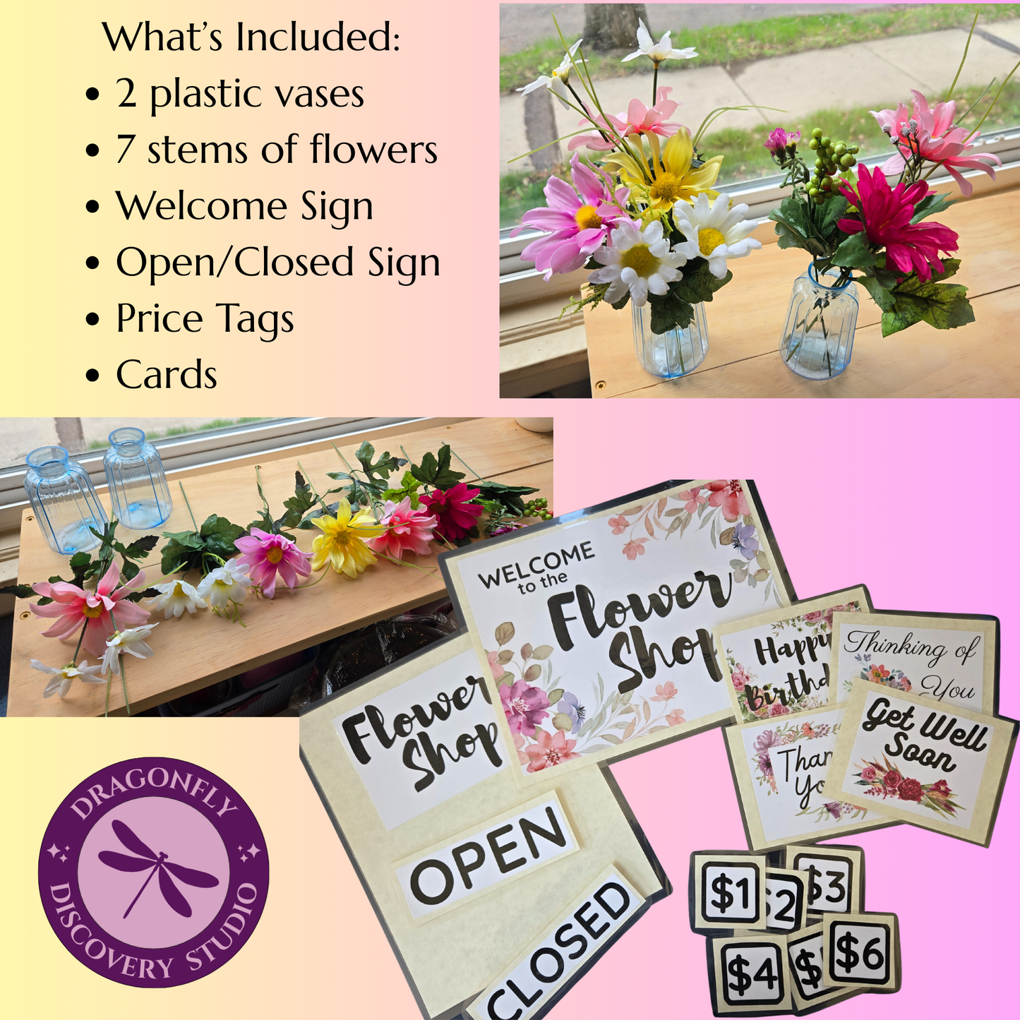 Little Bud Florist Playset