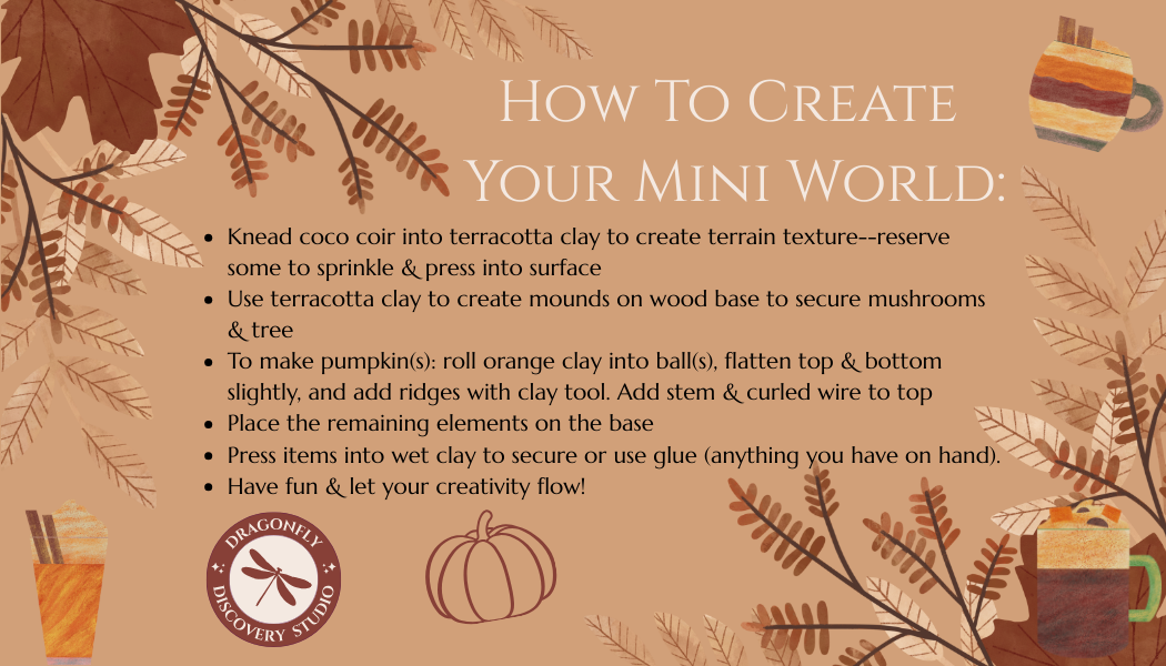 Autumn Gnome Grove Mini World Craft Kit