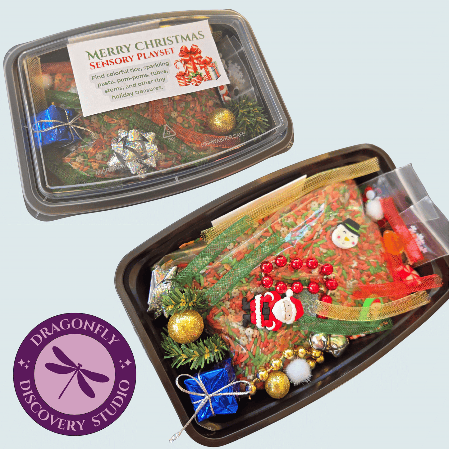 Merry Christmas Sensory Playset