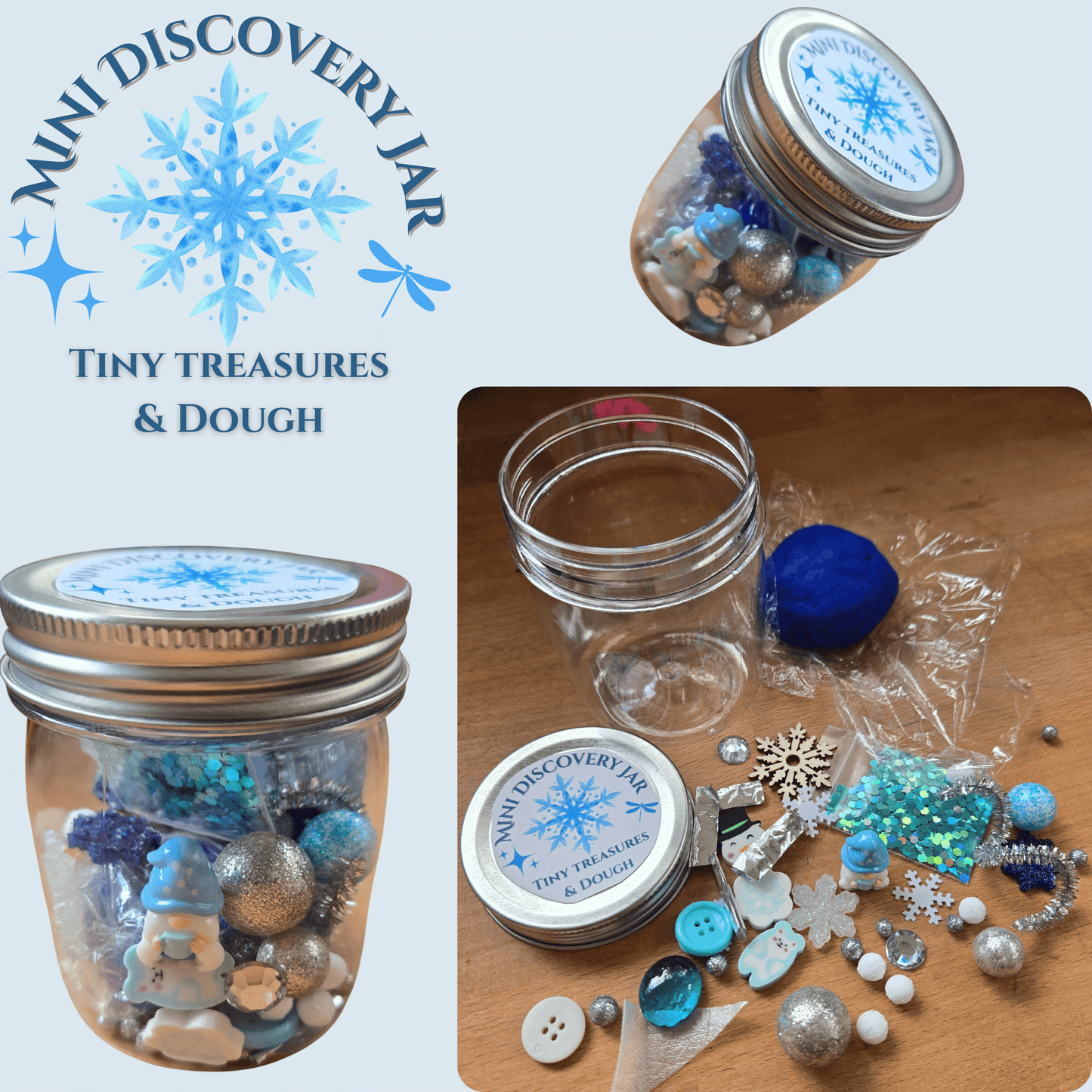 Winter Mini Discovery Jar