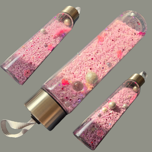 Purple Petals & Pearls Shake & Seek Bottle