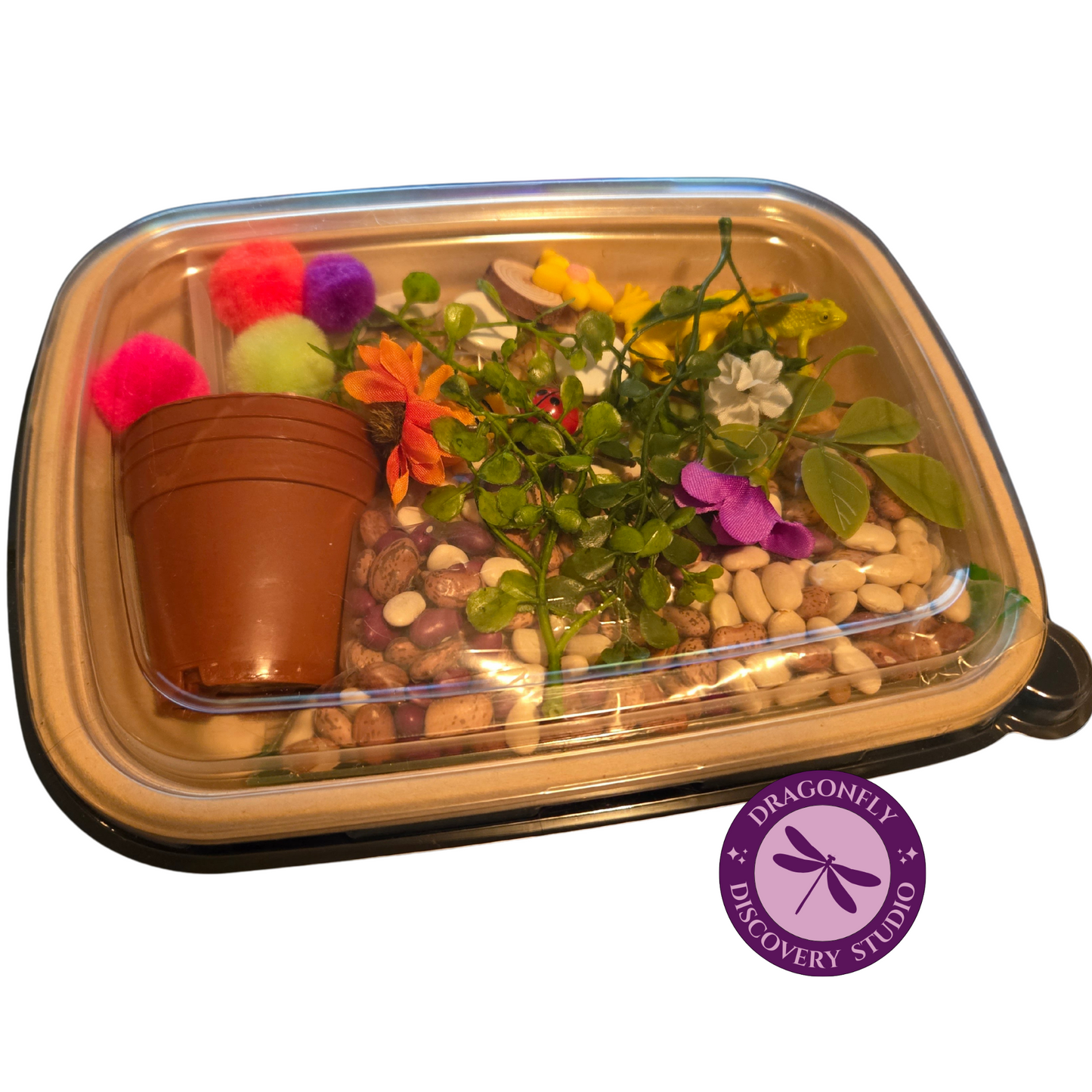 Froggy's Garden Adventure Rice & Bean Sensory Playset