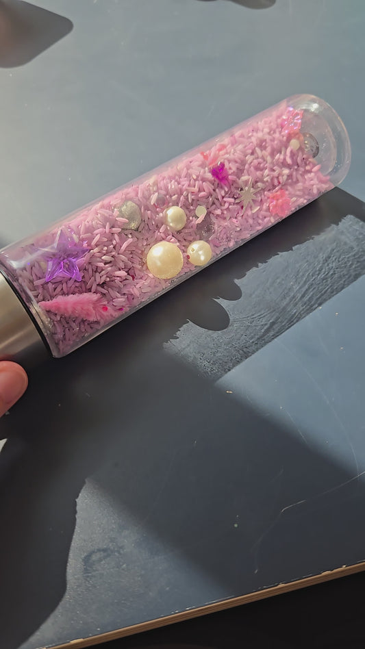 Purple Petals & Pearls Shake & Seek Bottle