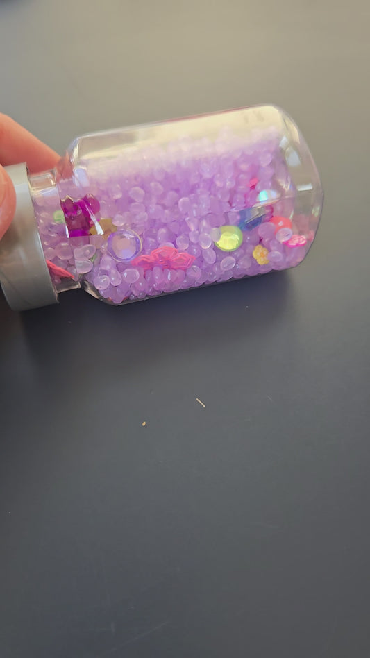 Purple Petal Shake & Seek Mini Bottle