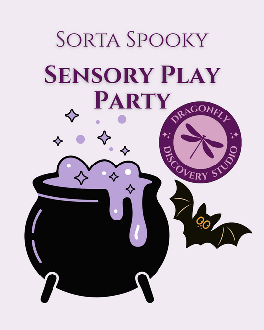 Sorta Spooky Sensory Play Party