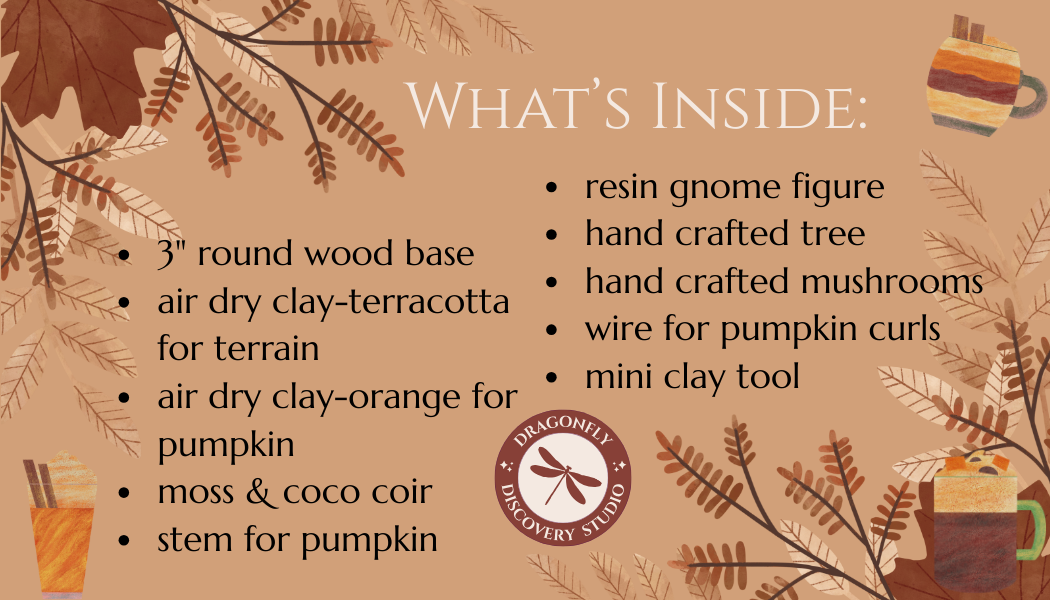 Autumn Gnome Grove Mini World Craft Kit