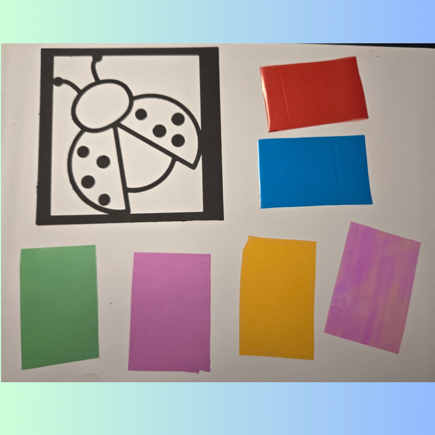 Stick & Shine Creations--Ladybug