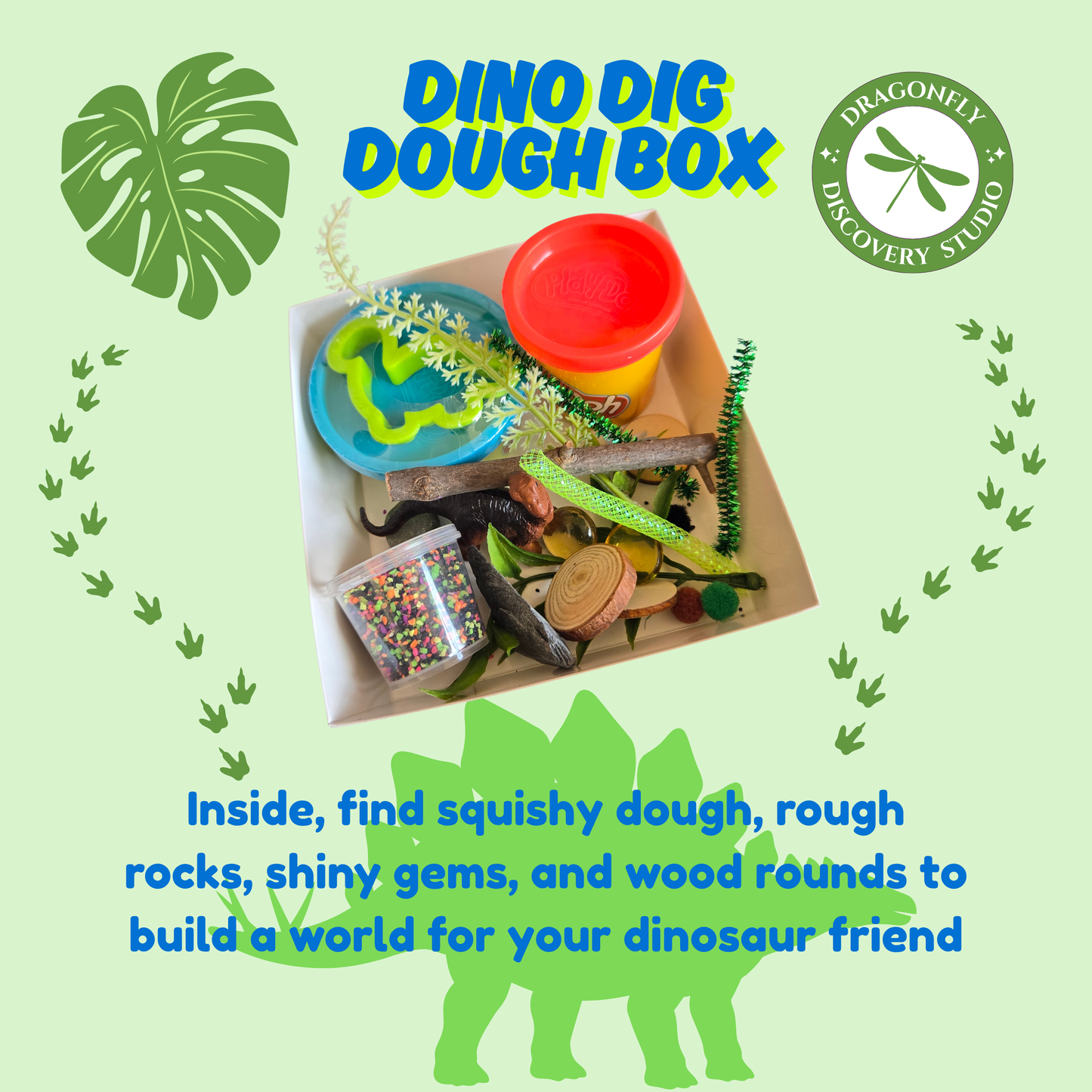 Dino Dig Dough Box