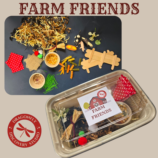 Farm Friends Sensory Playset