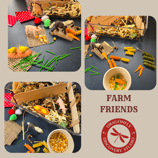 Farm Friends Sensory Playset