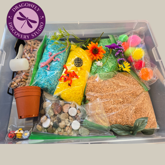 Froggy & Friends Garden Adventure Deluxe Rice & Bean Sensory Playset
