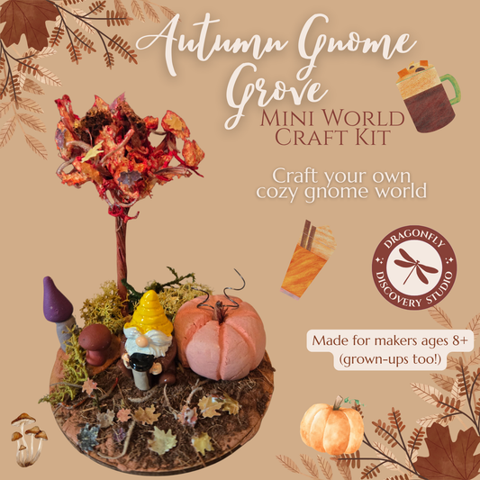 Autumn Gnome Grove Mini World Craft Kit