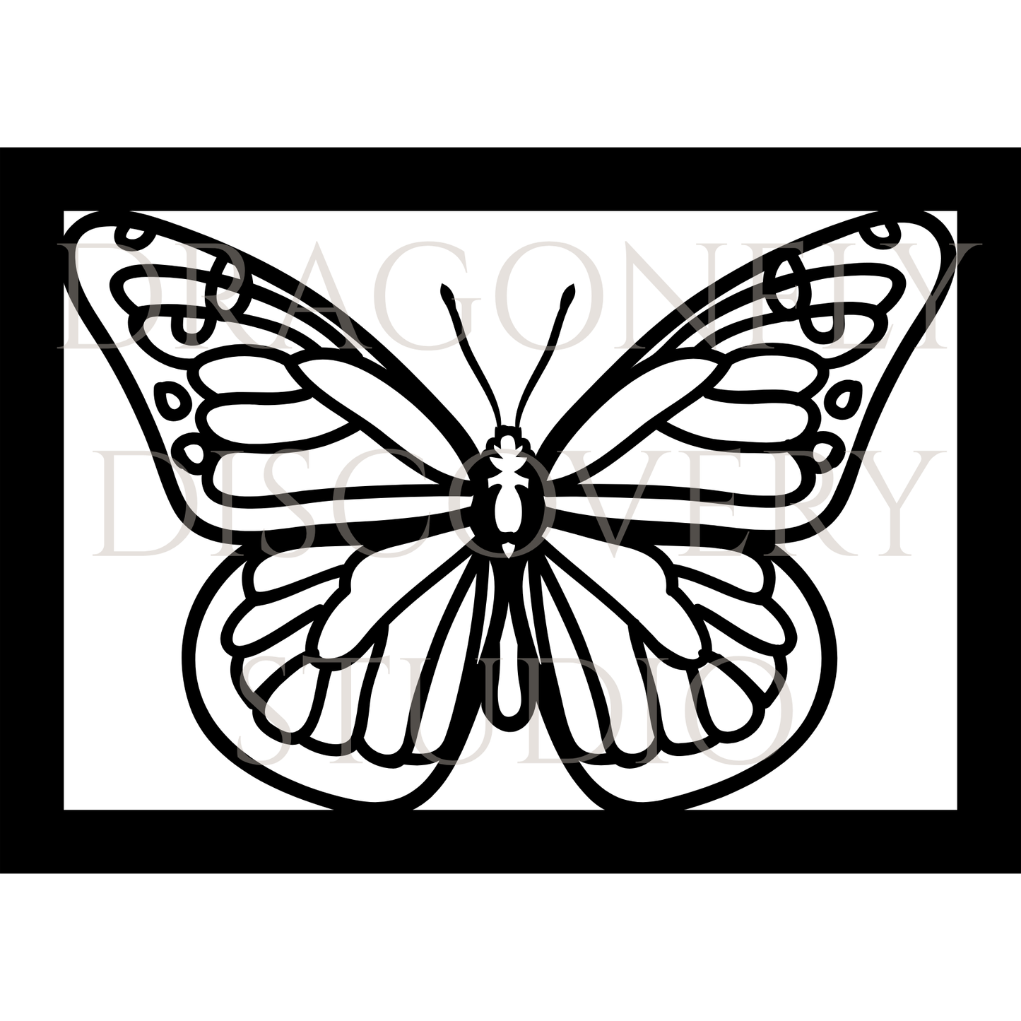 Stick & Shine Creations--Butterfly