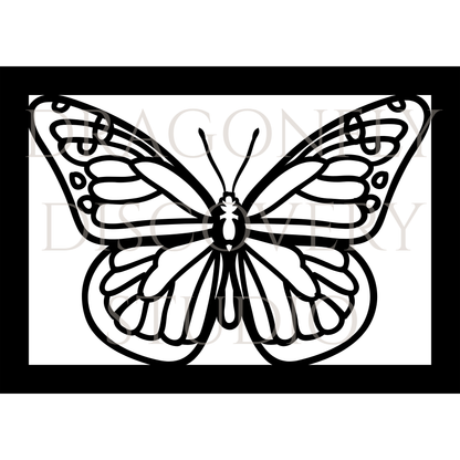Stick & Shine Creations--Butterfly