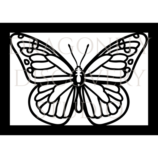 Stick & Shine Creations--Butterfly