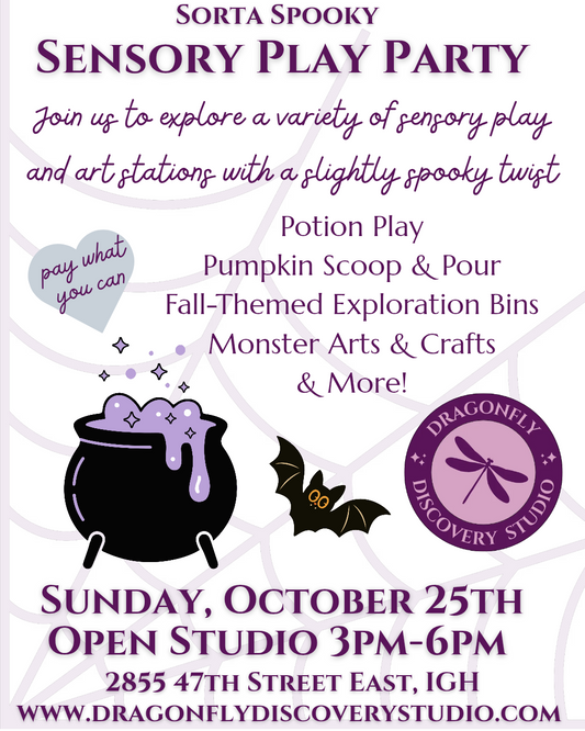 Sorta Spooky Sensory Play Party
