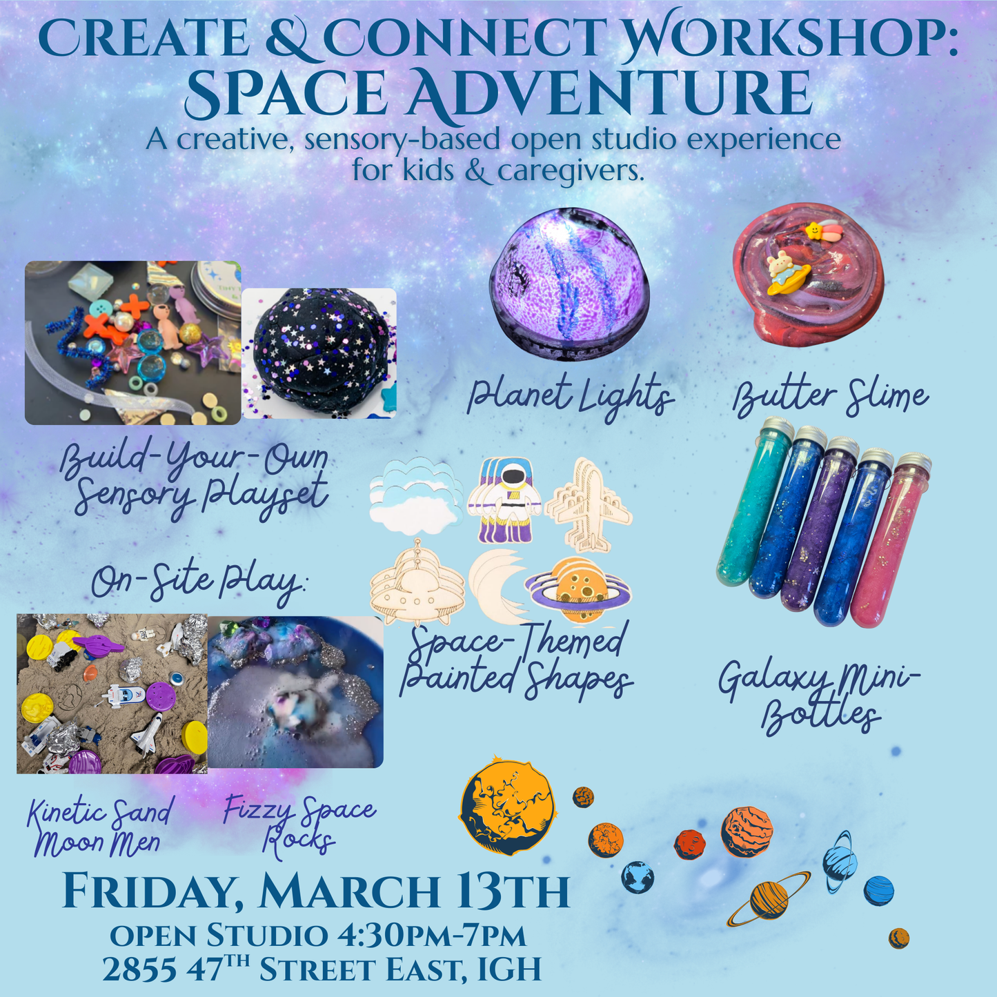 Create & Connect Workshop: Space Adventure