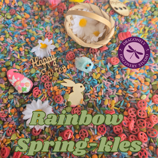 Rainbow Spring-kles Sensory Playset